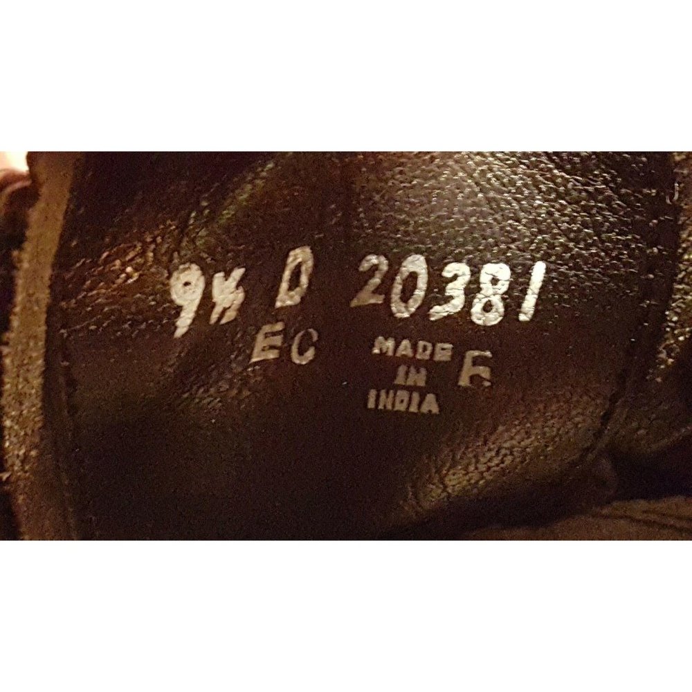 Florsheim Lexington Men's 20381 Black Leather Wingtip Oxfords 9.5 D - Picture 6 of 12